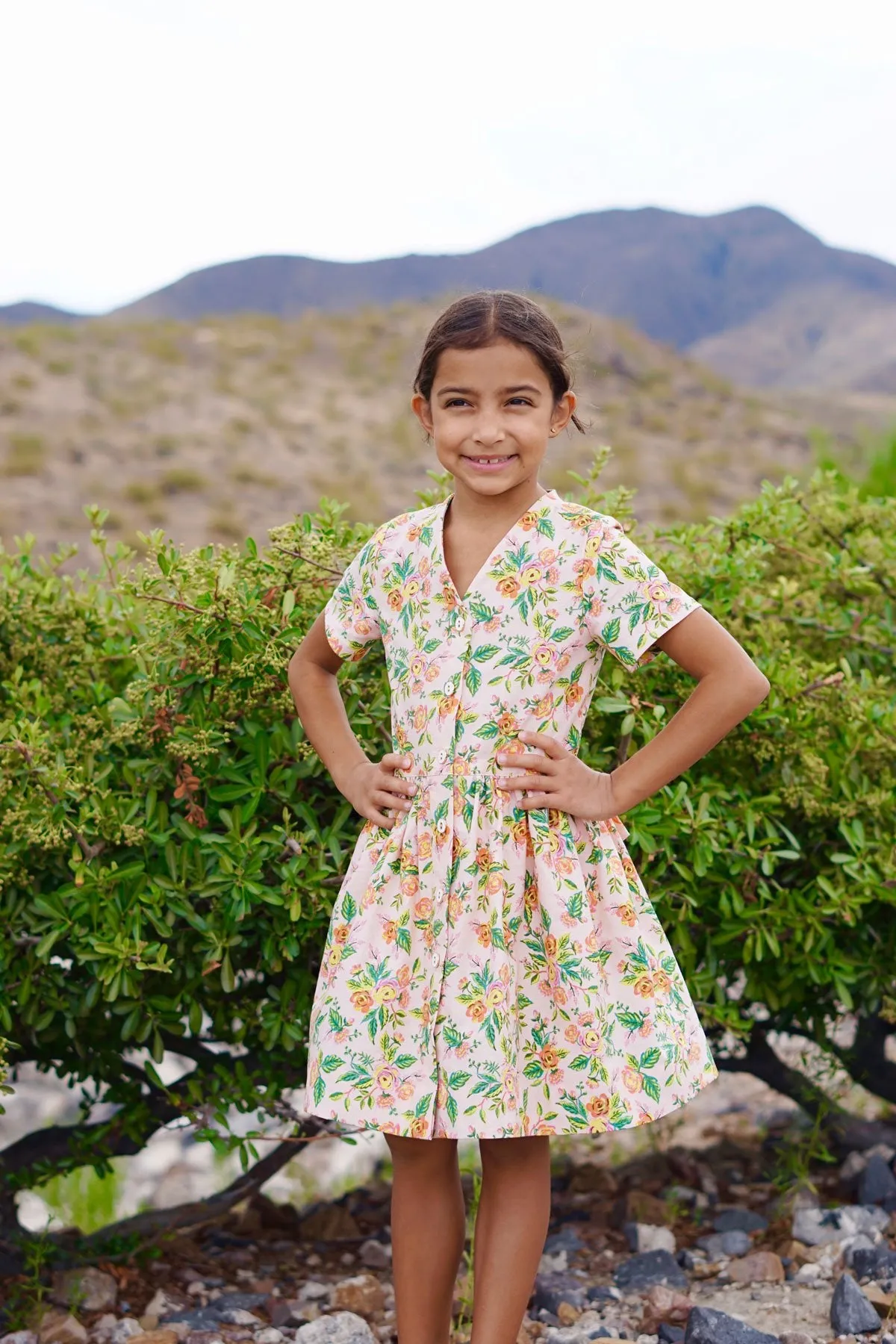 Mini Darling Ranges dress pattern