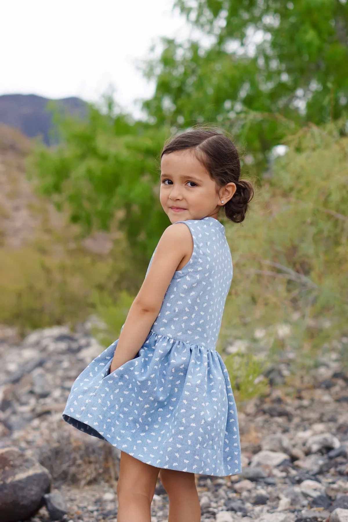 Mini Darling Ranges dress pattern