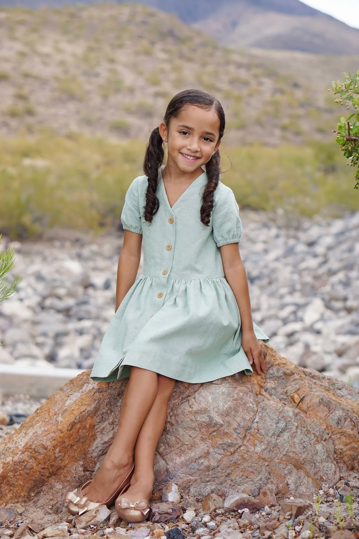 Mini Darling Ranges dress pattern