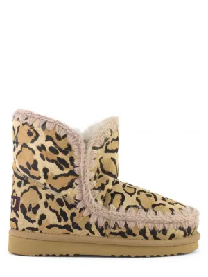 Mou Eskimo 18 Ponyskin in Big Leopard Sand