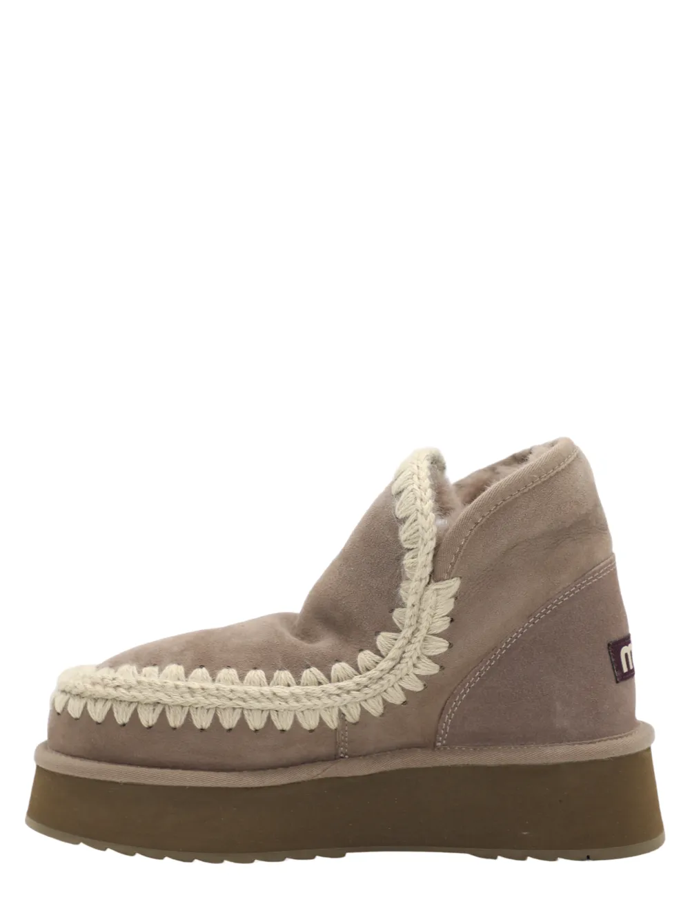Mou Mini Eskimo Platform Boot in Elephant Grey