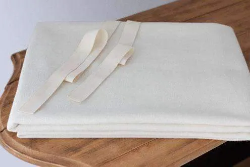 Natural Wool Mattress Pad by Savvy Rest