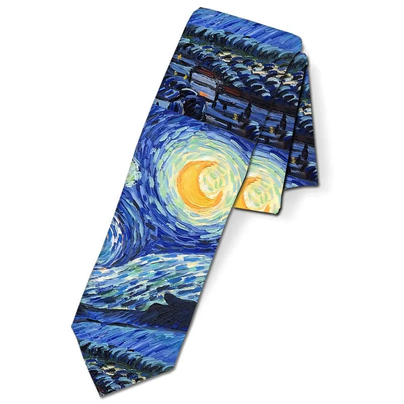 New Fashion Classic Gentleman  Ties Men 8cm Map Lightning Pattern Formal Wedding Necktie Accessories Ties Polyester Gravata