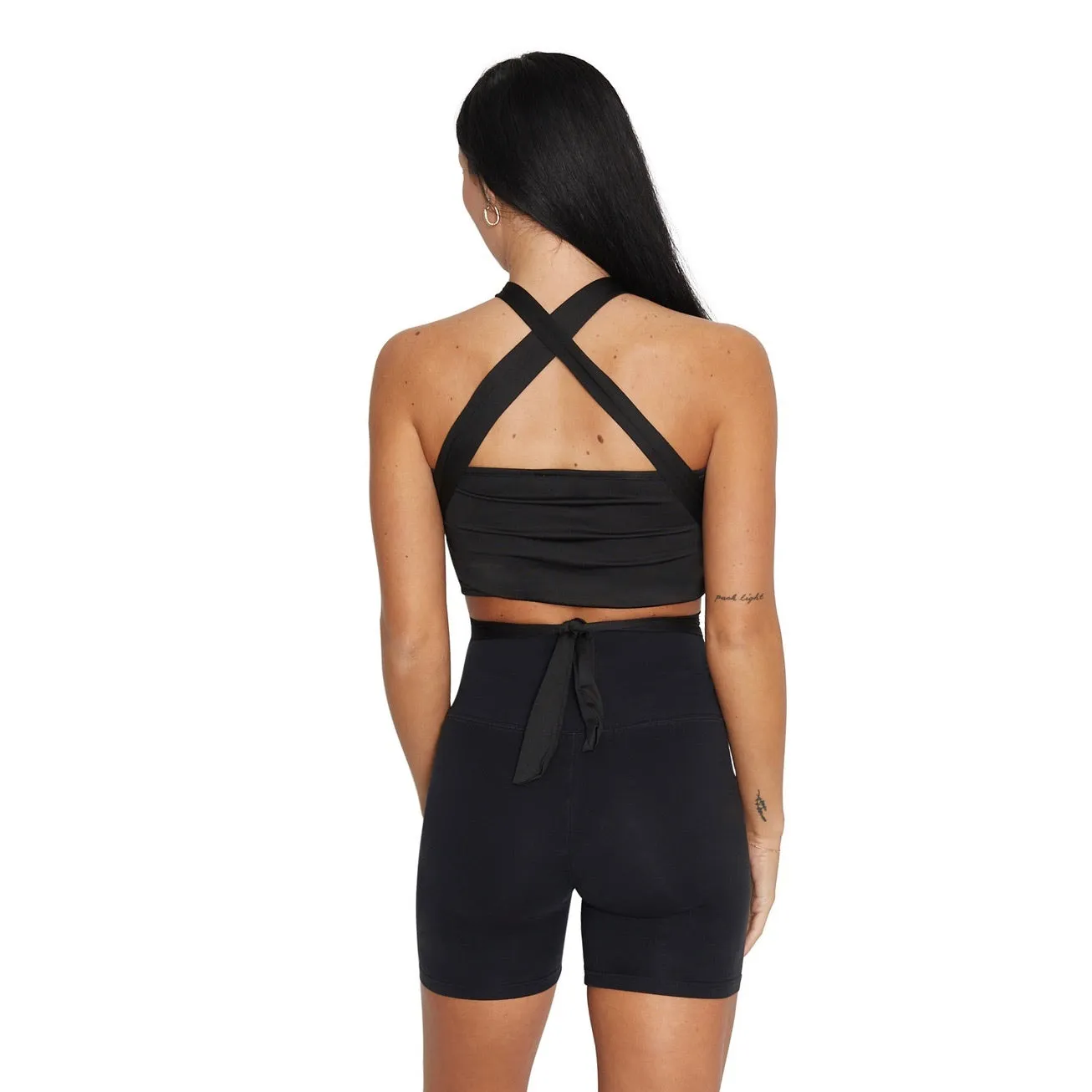 New Hampshire Wildcats Black Multi Way Bandeau Top