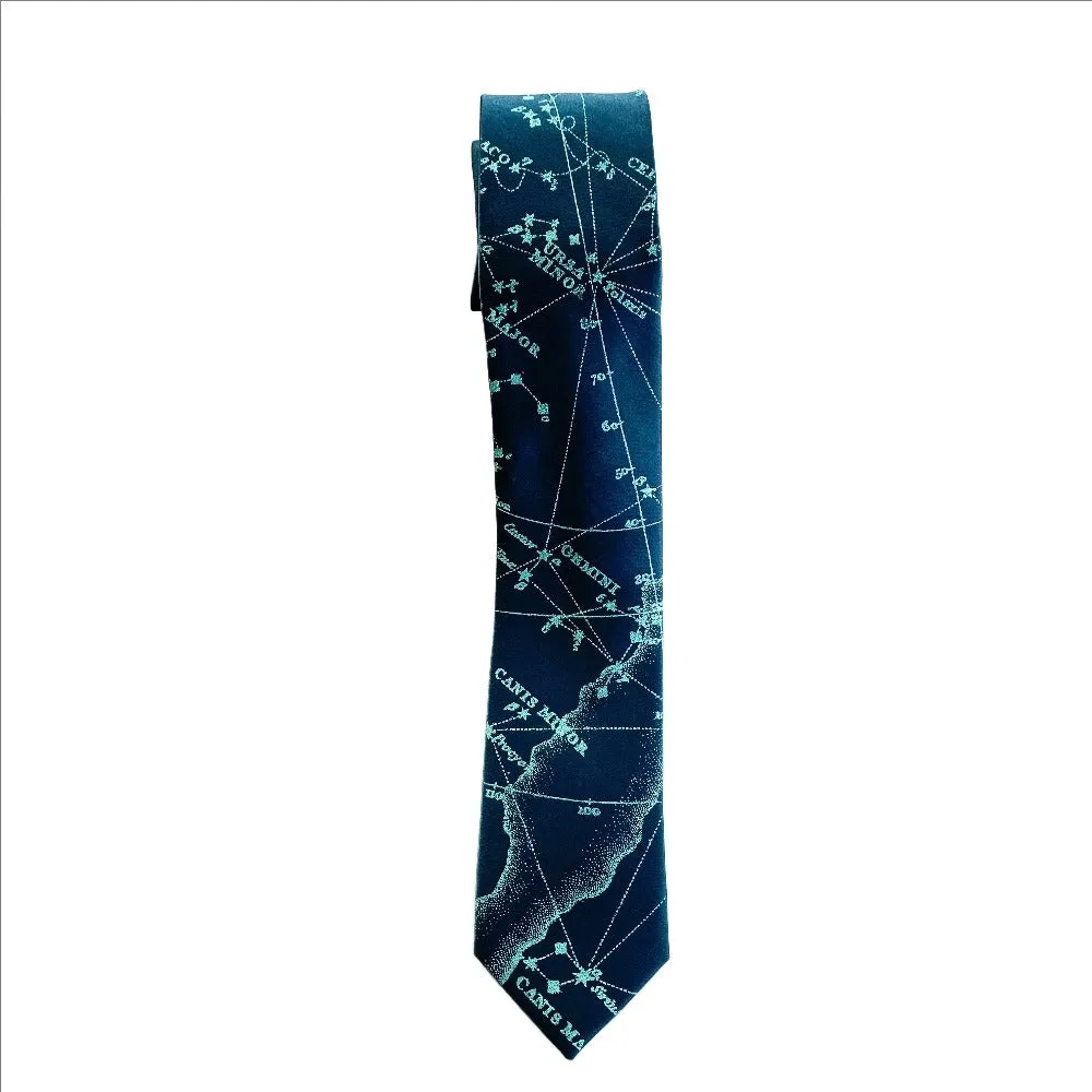 Northern Constellations & Milky Way Necktie