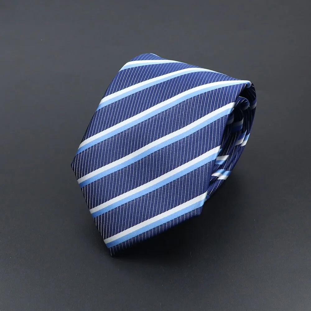 Novelty Ties For Men Cartoon Dog Dots Paisley Striped Fashion Mens Business Meeting Wedding Tuxedo Suit Shirt Daily Wear Cravat