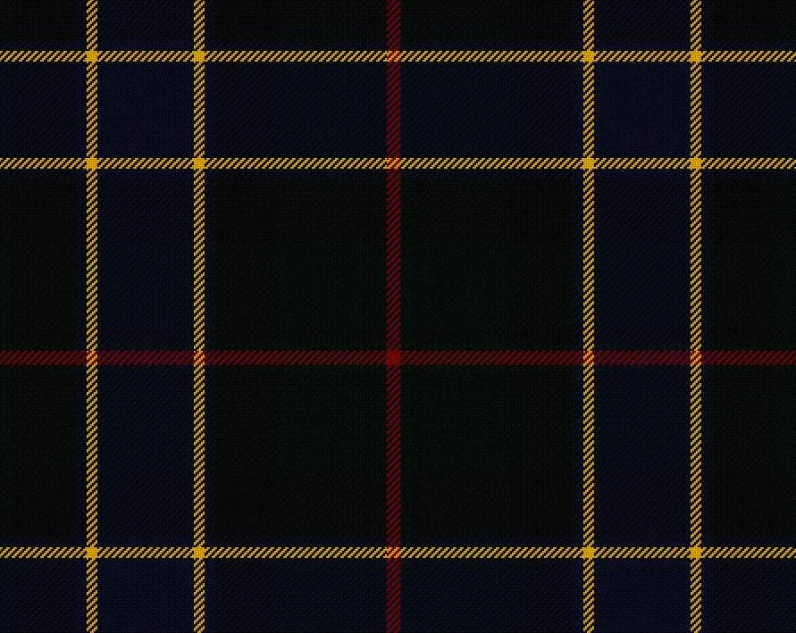 Ogilvie Hunting Modern Tartan Cummerbund & Bow Tie Set
