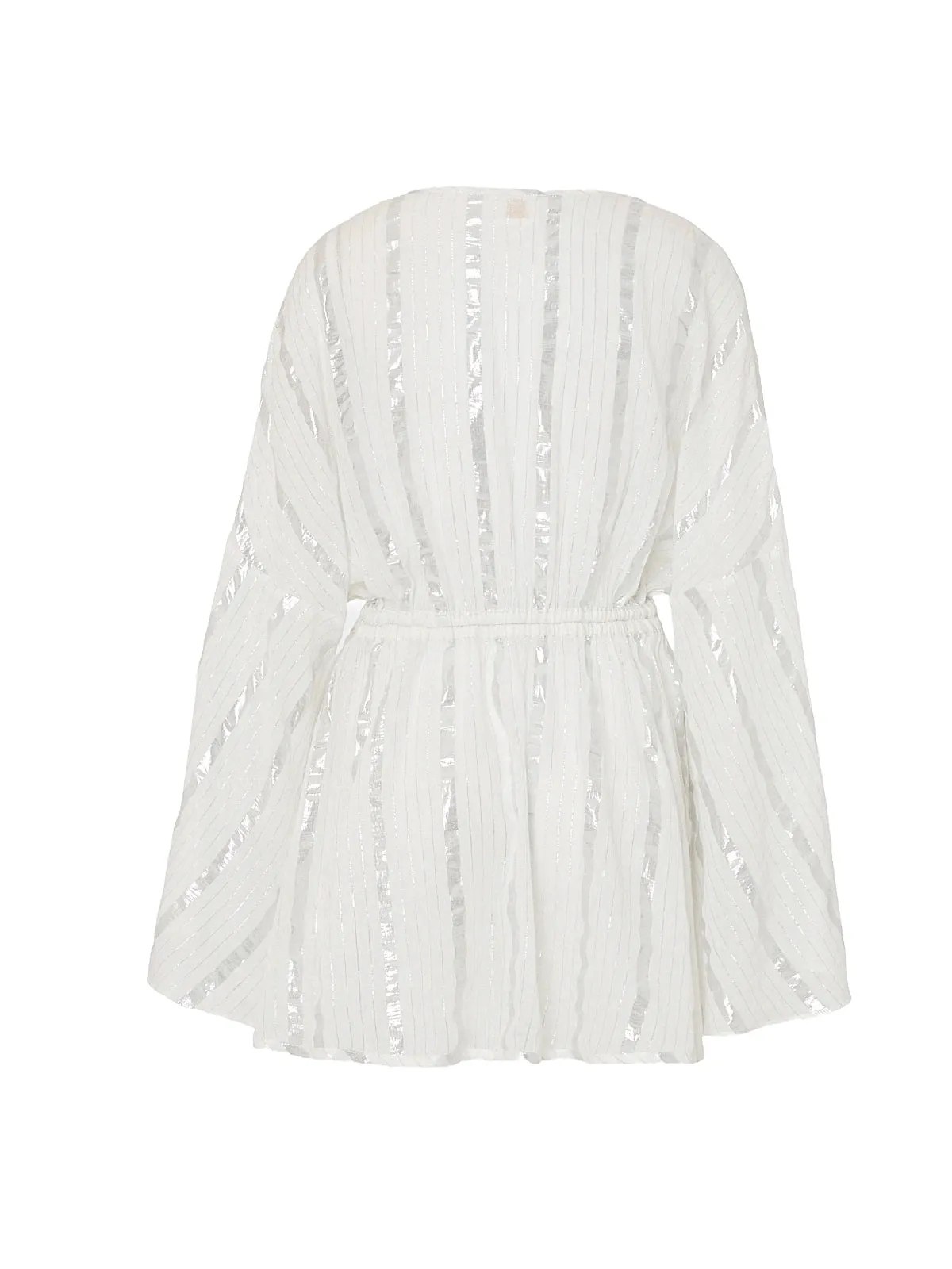 Olympia Lurex Stripe Cover Up ::RET