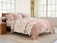 Organic Crinkled Percale Duvet Cover by Coyuchi