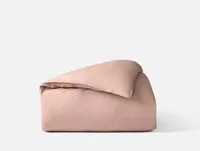 Organic Crinkled Percale Duvet Cover by Coyuchi