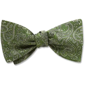 Pembroke Olive - Dog Bow Ties