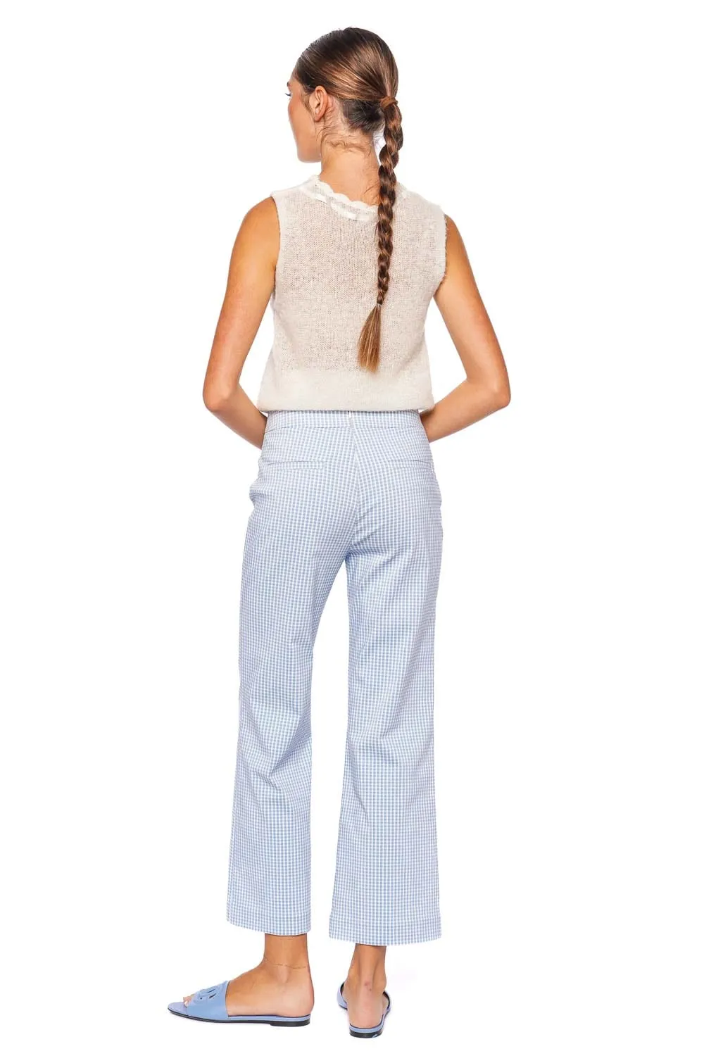 Penelope Ivory Knit Sleeveless Top