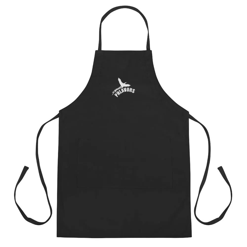 Phlavors Embroidered Apron (Black)