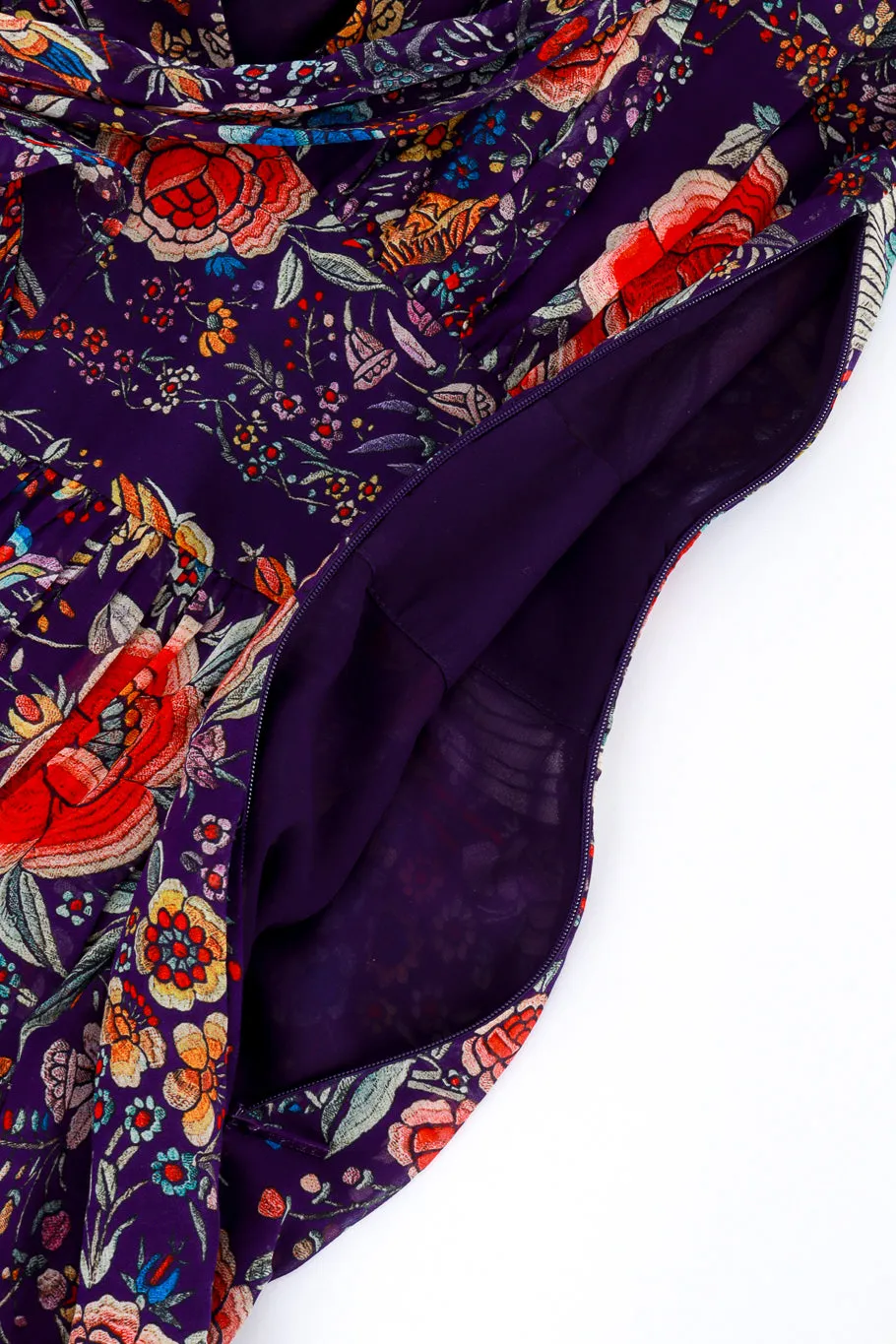 Piano Shawl Print Peasant Dress