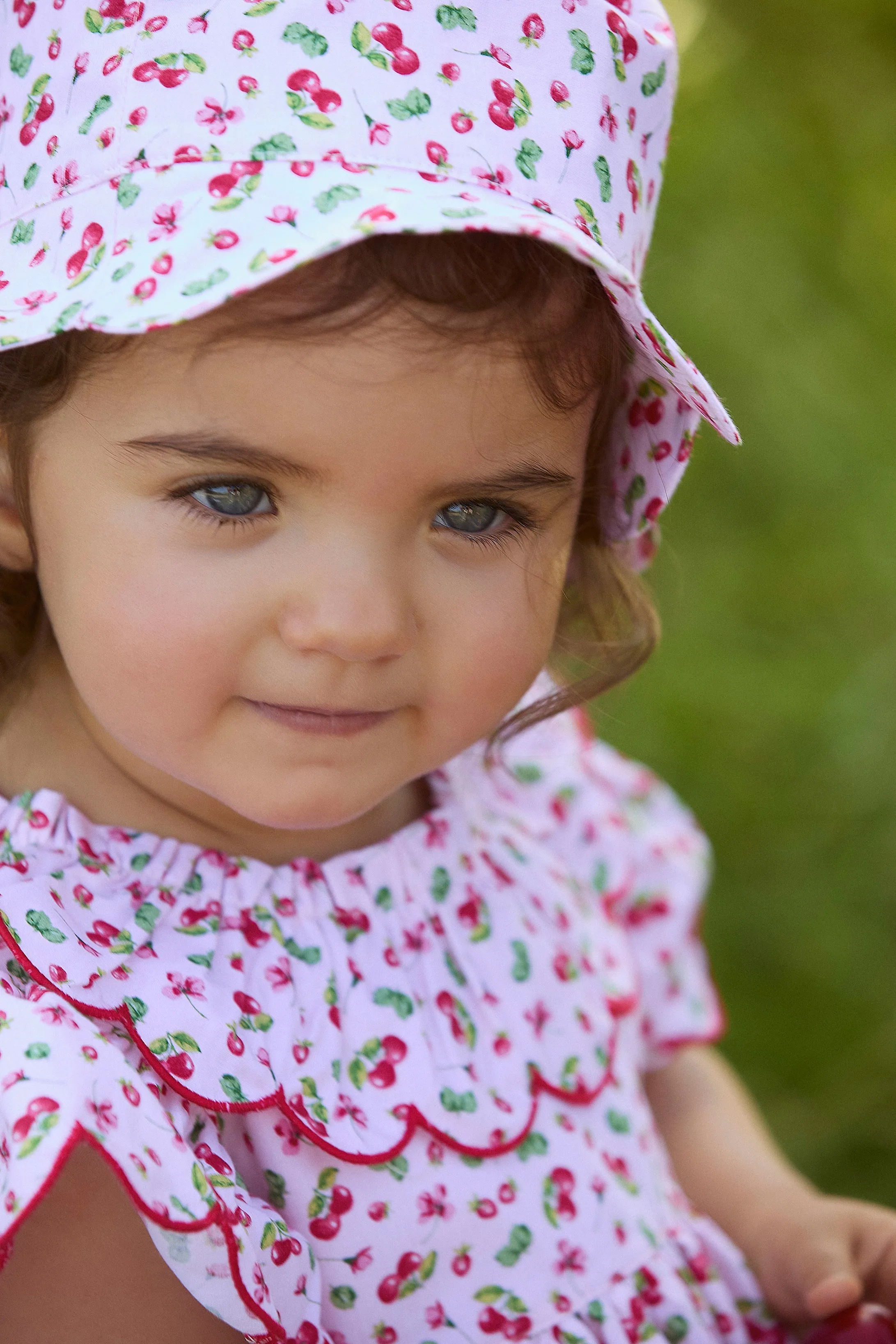 Pink Cherry Sun Hat