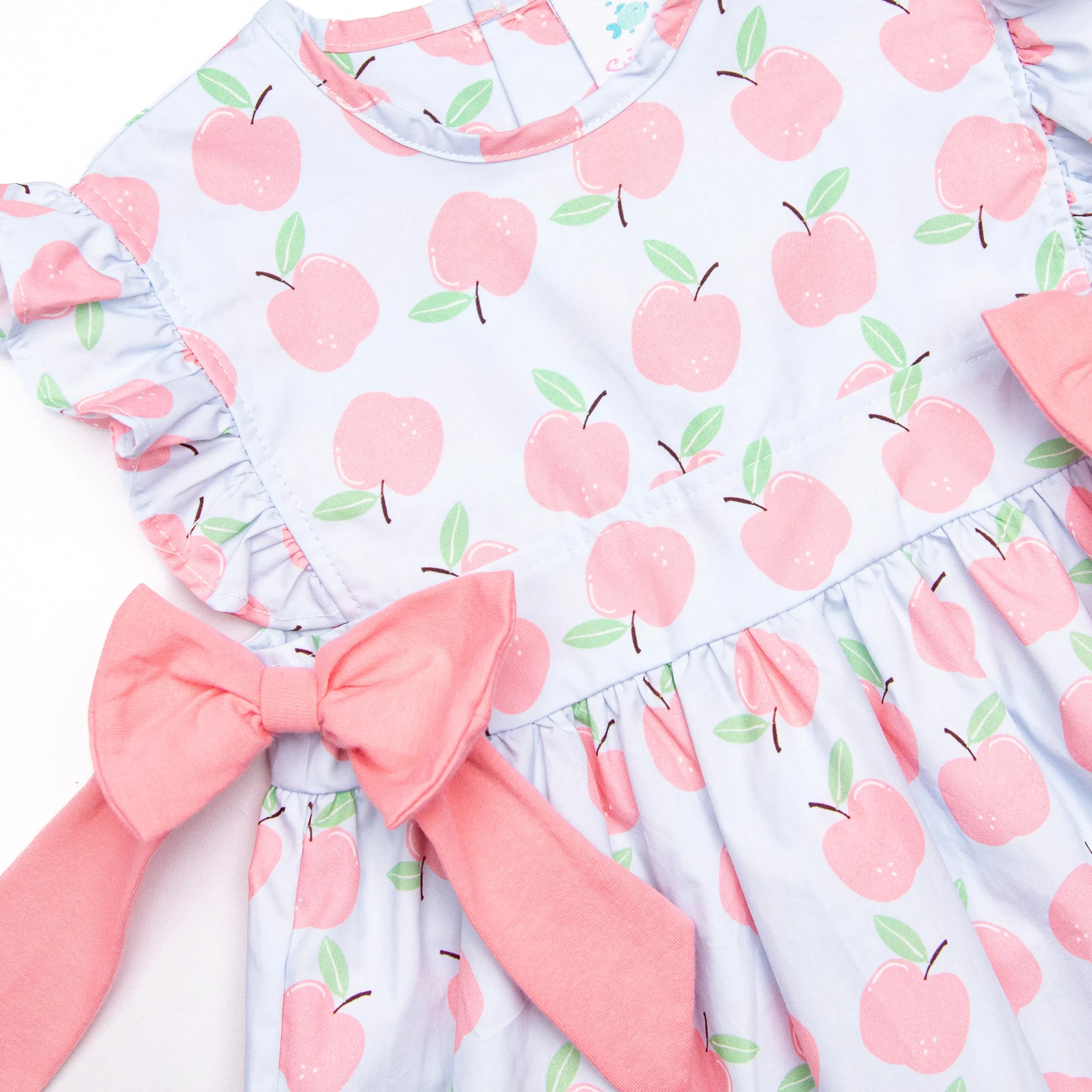 Pink Lady Picks Side Tie Dress, Pink