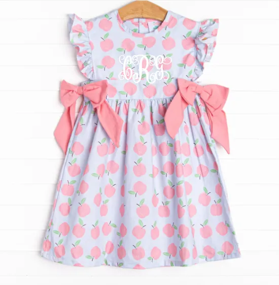 Pink Lady Picks Side Tie Dress, Pink