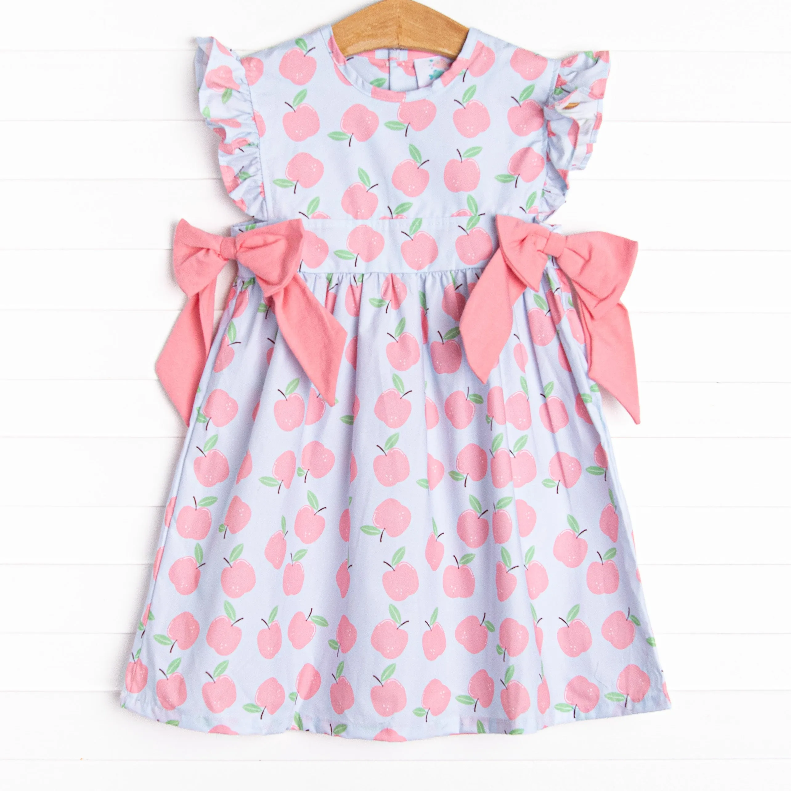 Pink Lady Picks Side Tie Dress, Pink