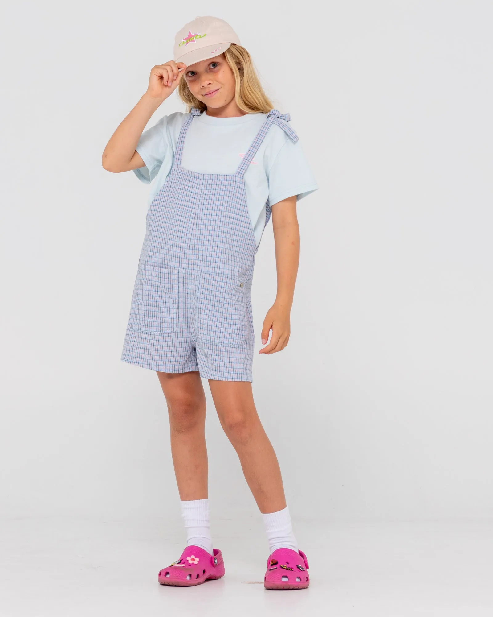 Pinky Playsuit Girls