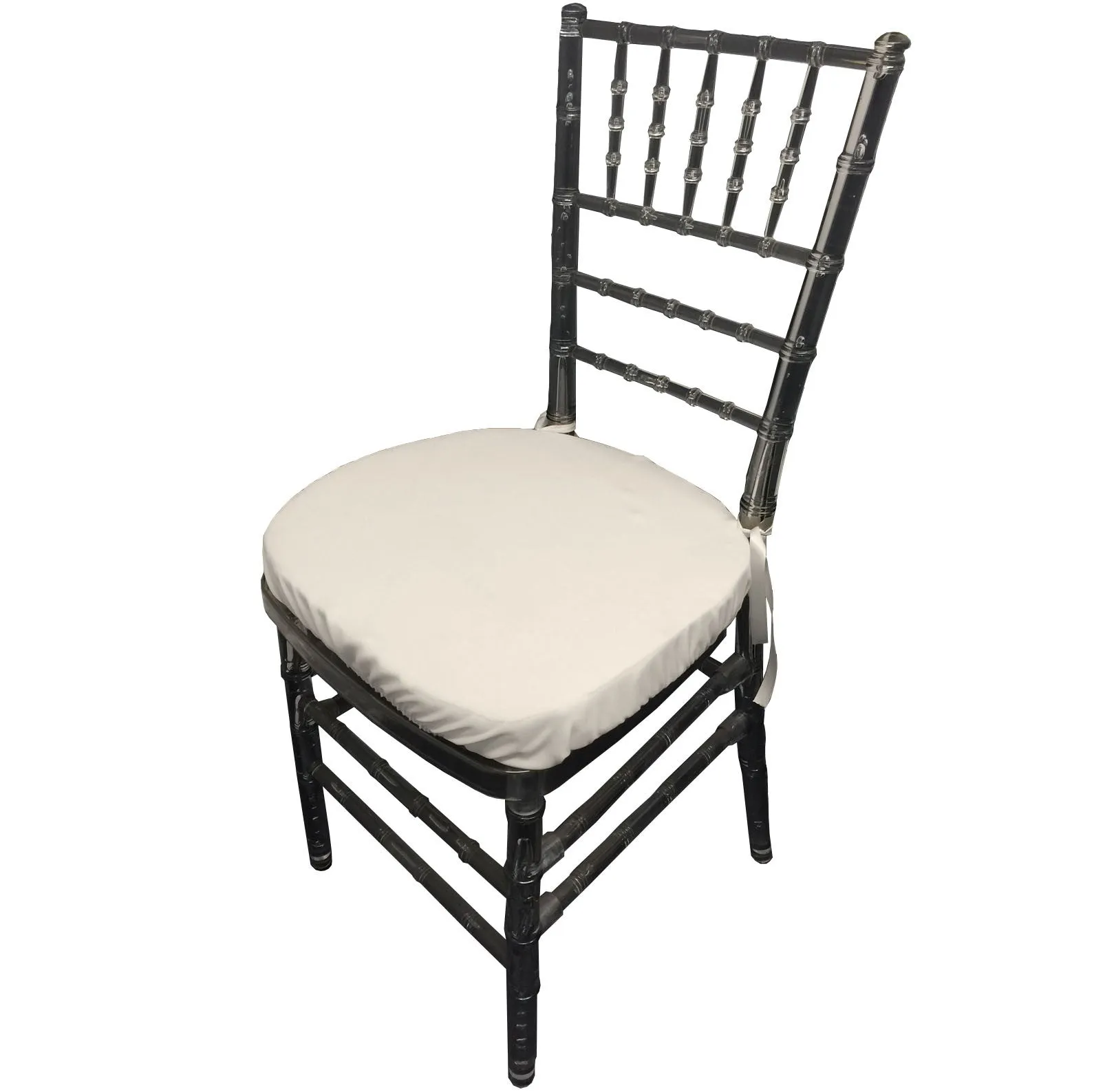 Polyester Poplin Chiavari Chair Cushion Cover - Pack of 4