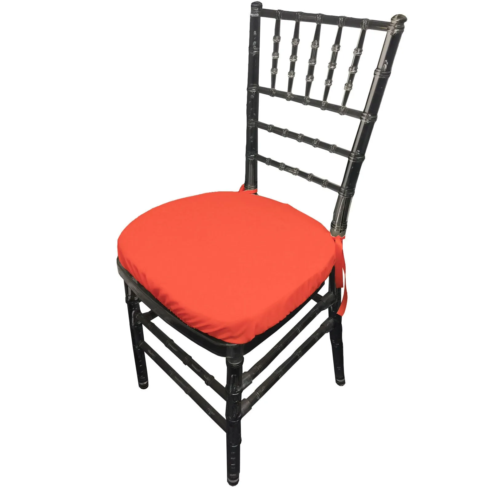 Polyester Poplin Chiavari Chair Cushion Cover - Pack of 4