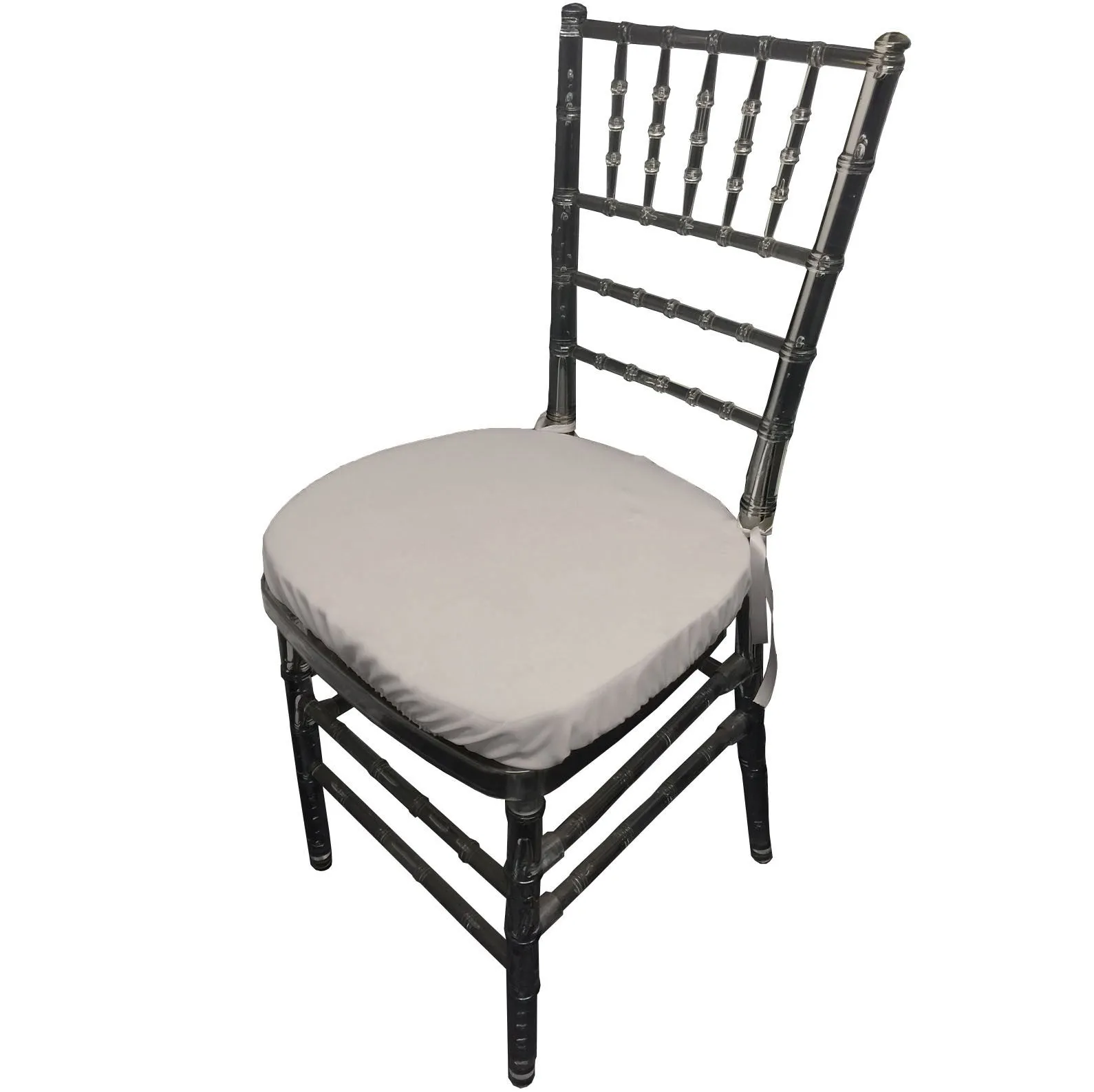 Polyester Poplin Chiavari Chair Cushion Cover - Pack of 4