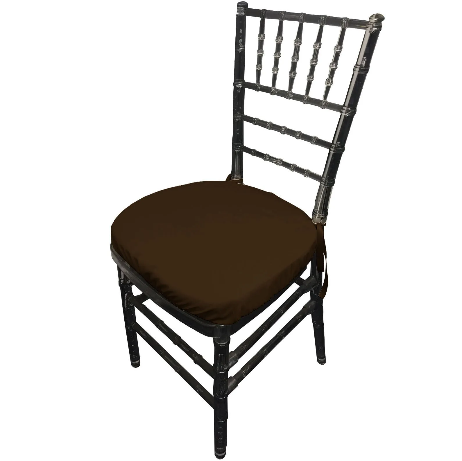 Polyester Poplin Chiavari Chair Cushion Cover - Pack of 4