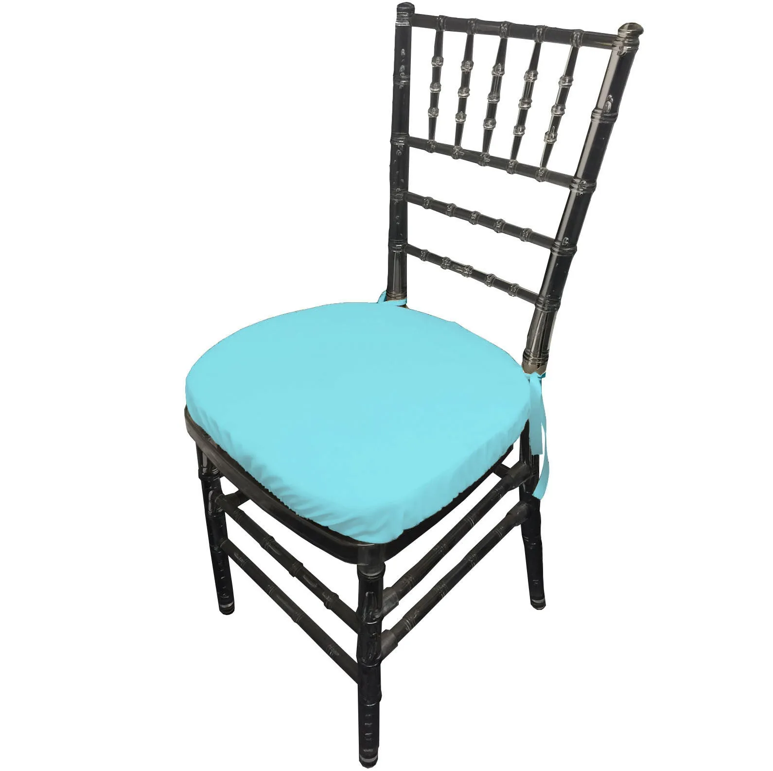 Polyester Poplin Chiavari Chair Cushion Cover - Pack of 4