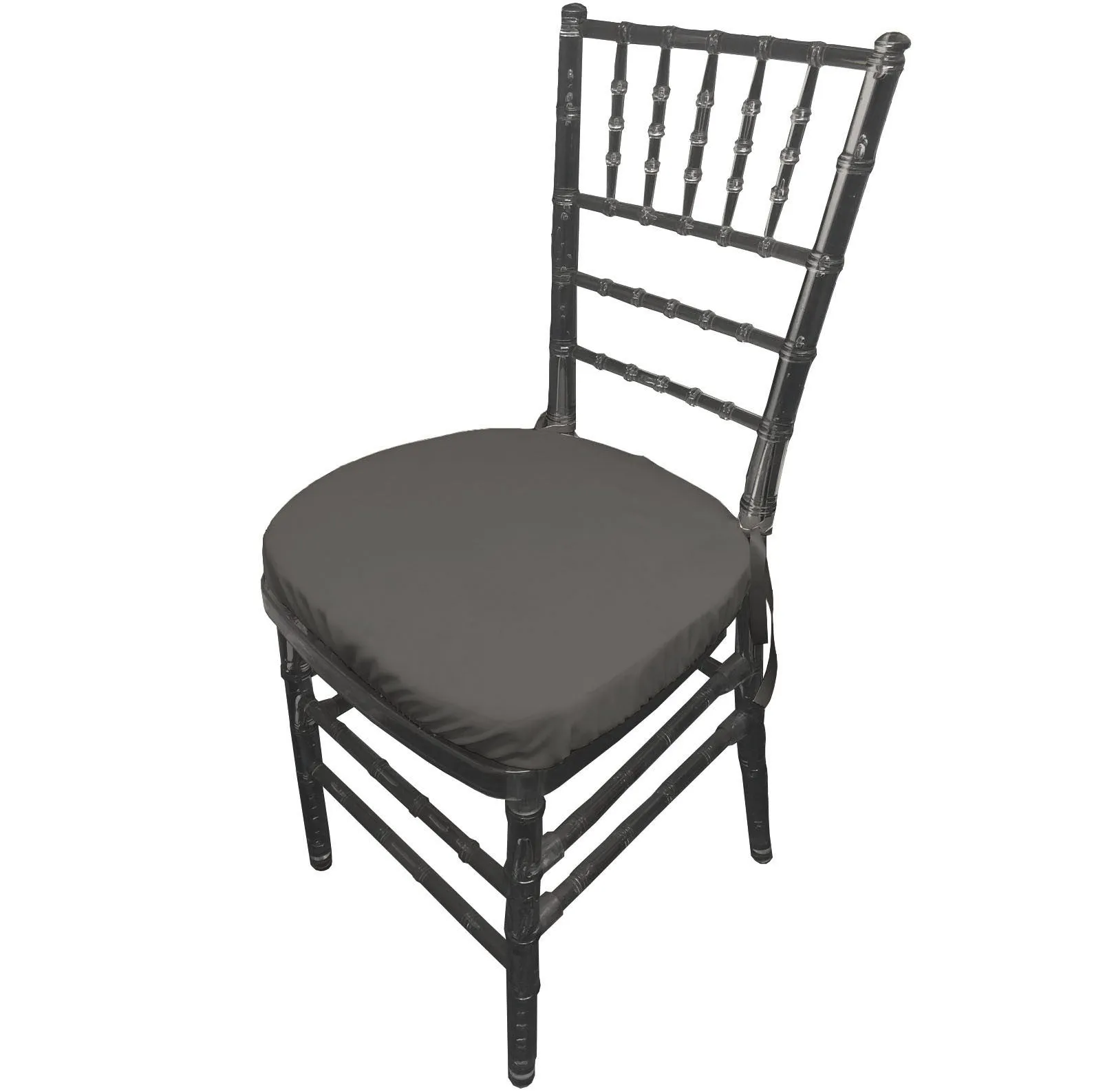 Polyester Poplin Chiavari Chair Cushion Cover - Pack of 4