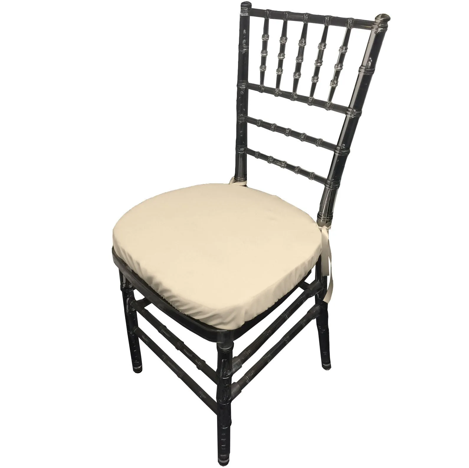 Polyester Poplin Chiavari Chair Cushion Cover - Pack of 4