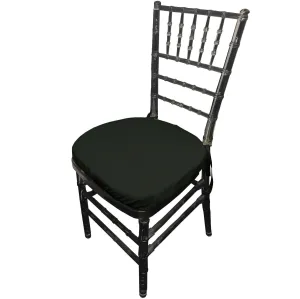 Polyester Poplin Chiavari Chair Cushion Cover - Pack of 4