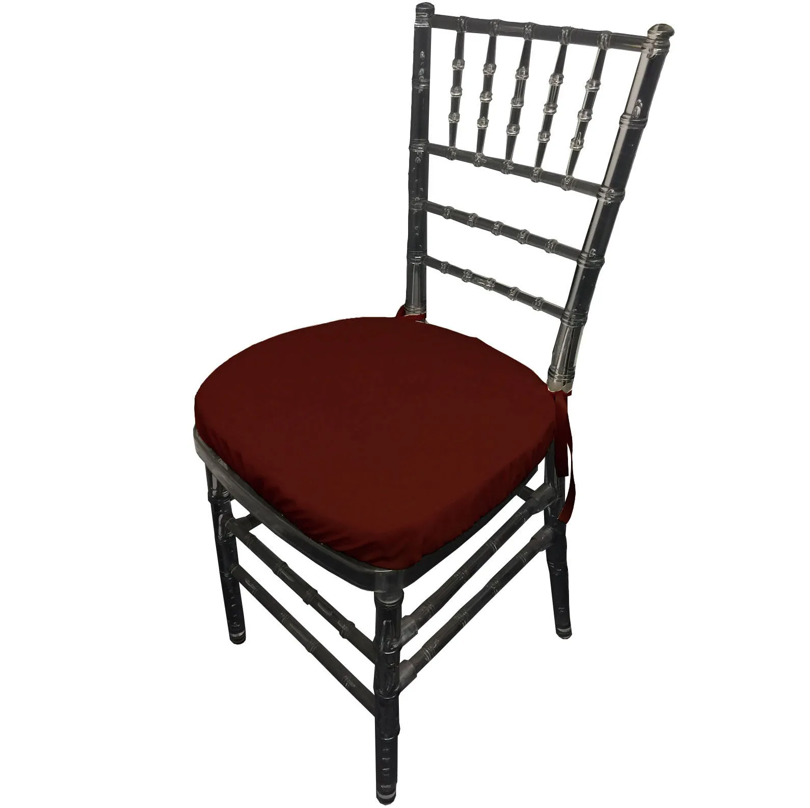 Polyester Poplin Chiavari Chair Cushion Cover - Pack of 4