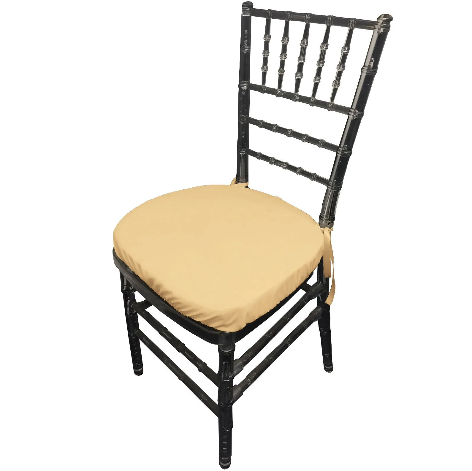 Polyester Poplin Chiavari Chair Cushion Cover - Pack of 4