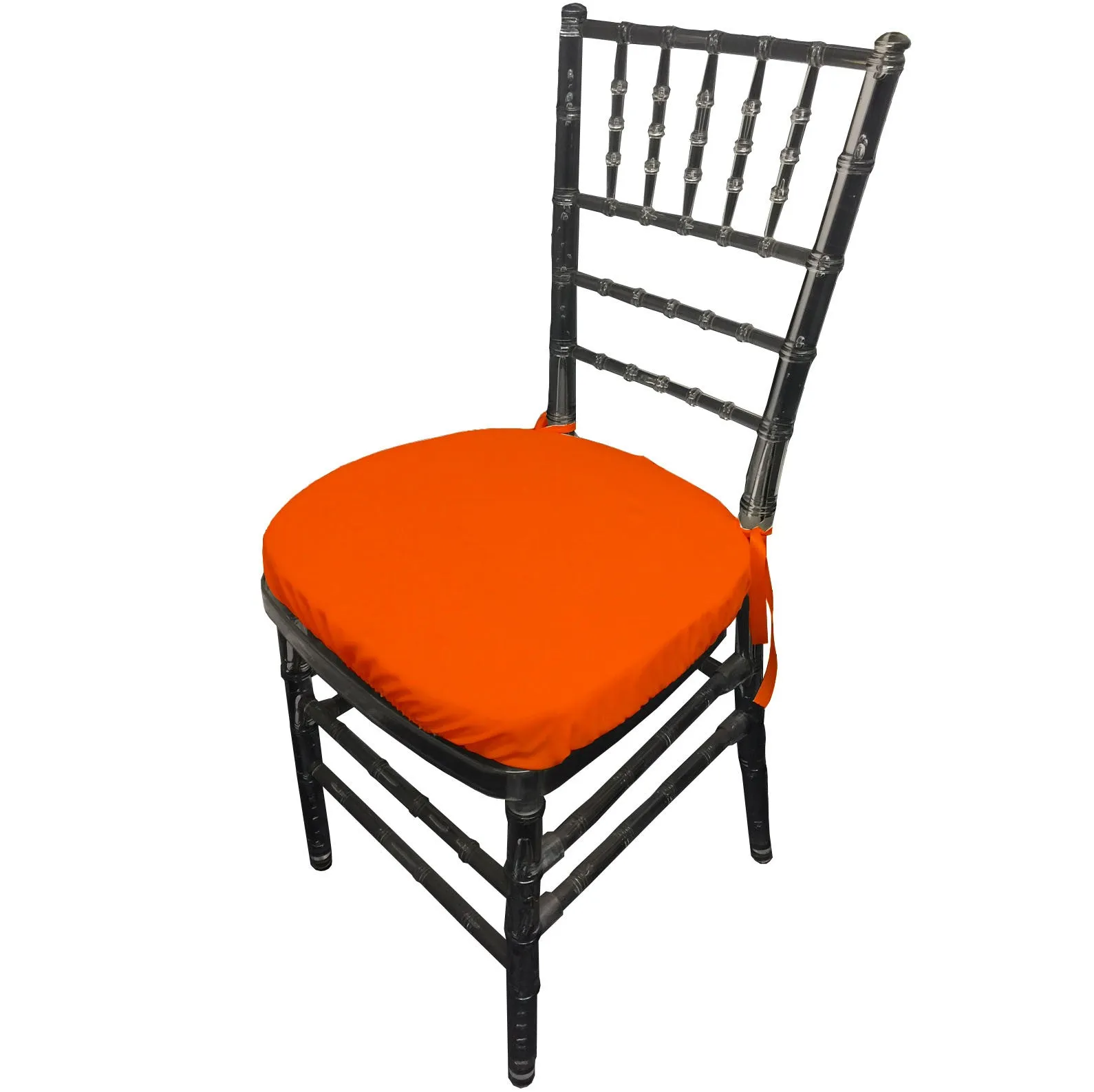 Polyester Poplin Chiavari Chair Cushion Cover - Pack of 4