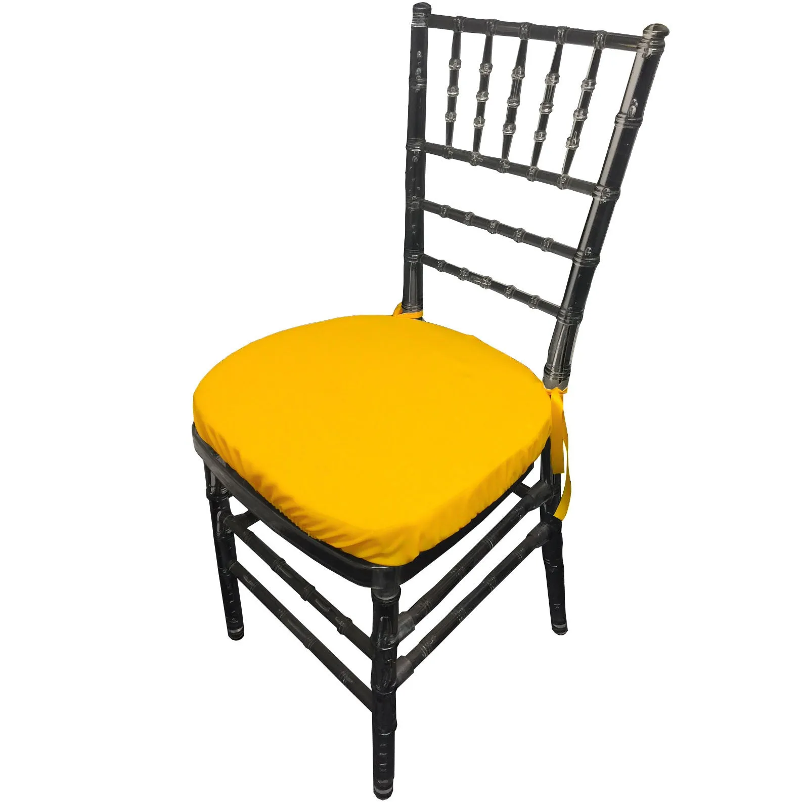 Polyester Poplin Chiavari Chair Cushion Cover - Pack of 4