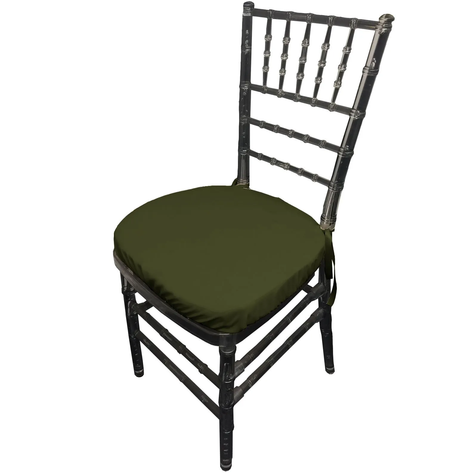 Polyester Poplin Chiavari Chair Cushion Cover - Pack of 4