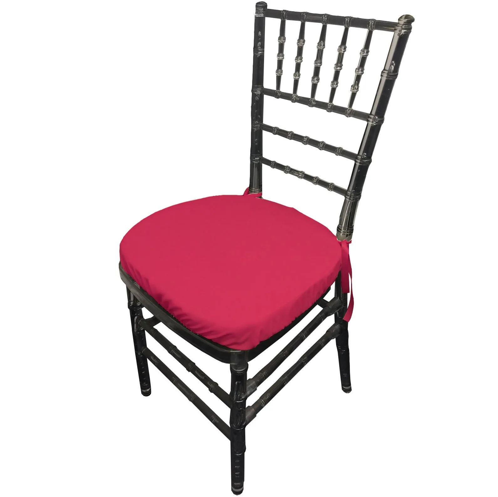 Polyester Poplin Chiavari Chair Cushion Cover - Pack of 4