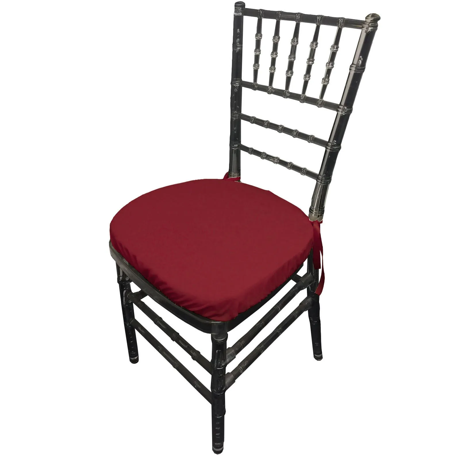 Polyester Poplin Chiavari Chair Cushion Cover - Pack of 4