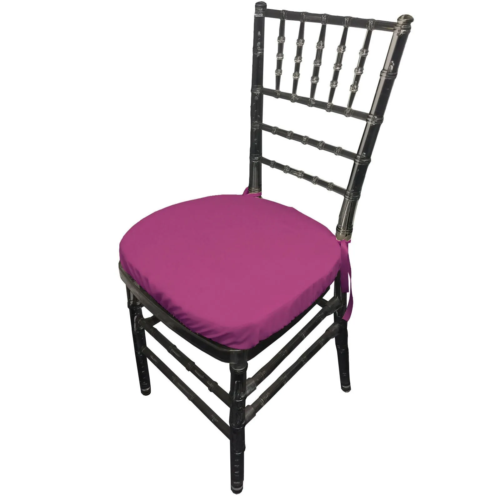 Polyester Poplin Chiavari Chair Cushion Cover - Pack of 4
