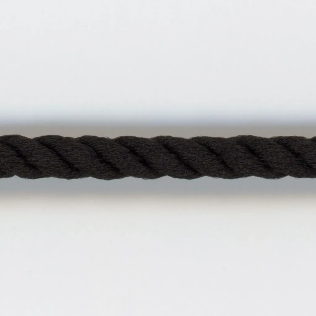 Polyester Twist Cord #50 Black