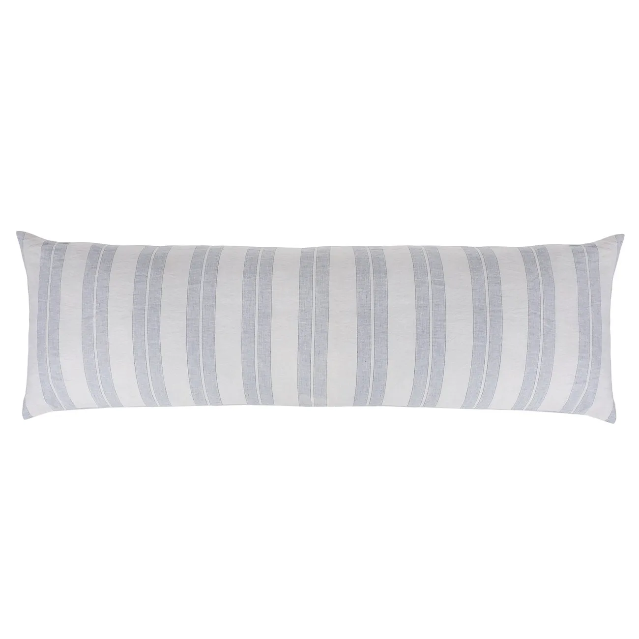 Pom Pom at Home Carter Ivory & Denim Striped Duvet Cover and Pillow Shams ~ Available in Queen and King Sizes