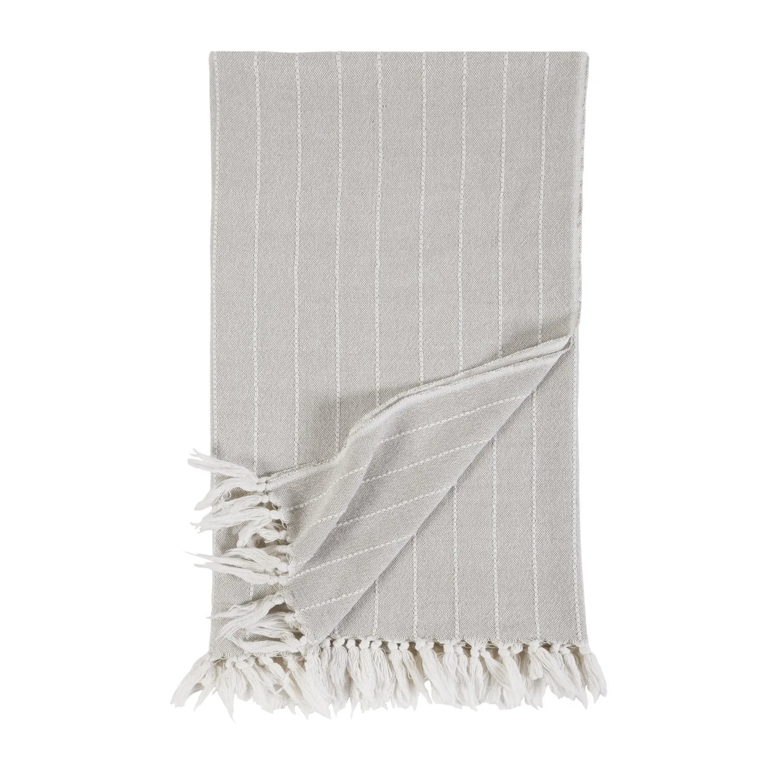 Pom Pom at Home Henley Oat & Ivory Striped Duvet Cover and Pillow Shams ~ Available in Twin, Queen and King Sizes