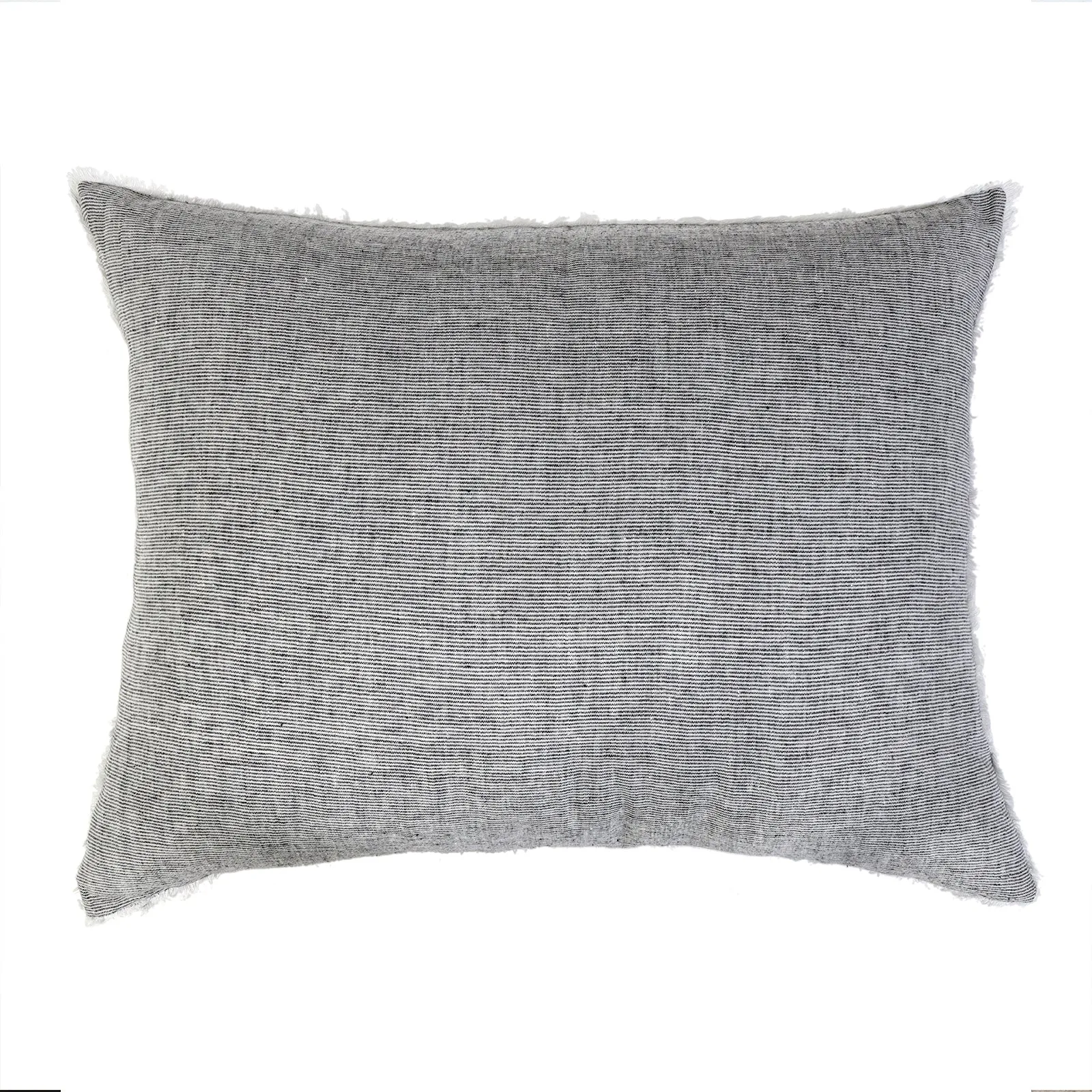 Pom Pom at Home Logan Charcoal Linen Duvet Cover and Pillow Shams ~ Available in Twin, Queen and King Sizes
