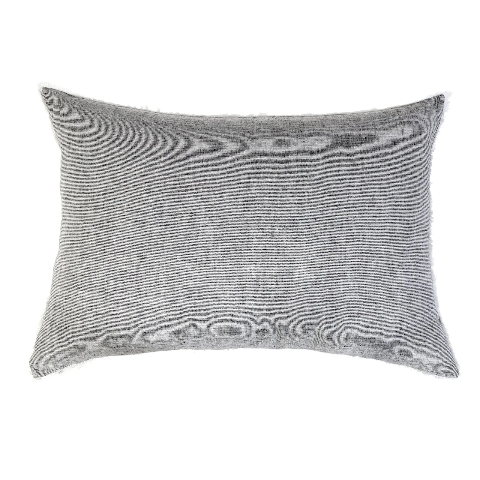 Pom Pom at Home Logan Charcoal Linen Duvet Cover and Pillow Shams ~ Available in Twin, Queen and King Sizes