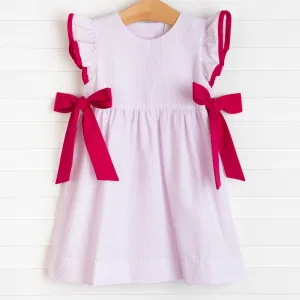 Pretty As a Bow Side Tie Dress, Pink
