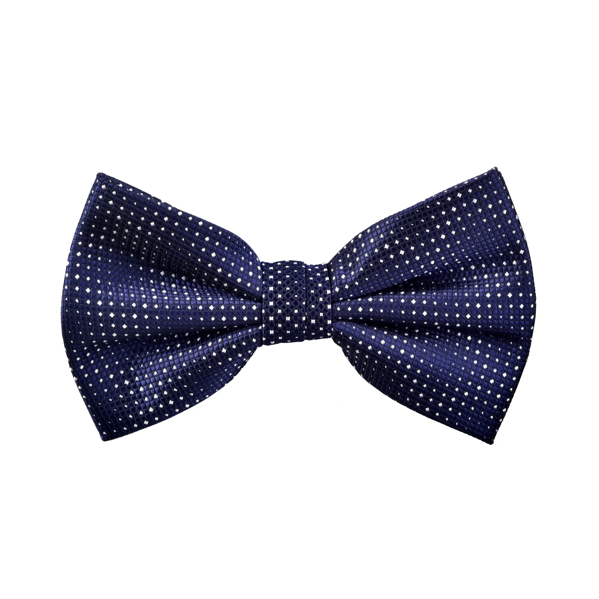 Printed Kingston Bow Tie in Navy Blue
