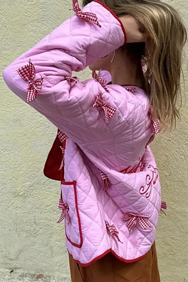 Printed Long-sleeved Jacket