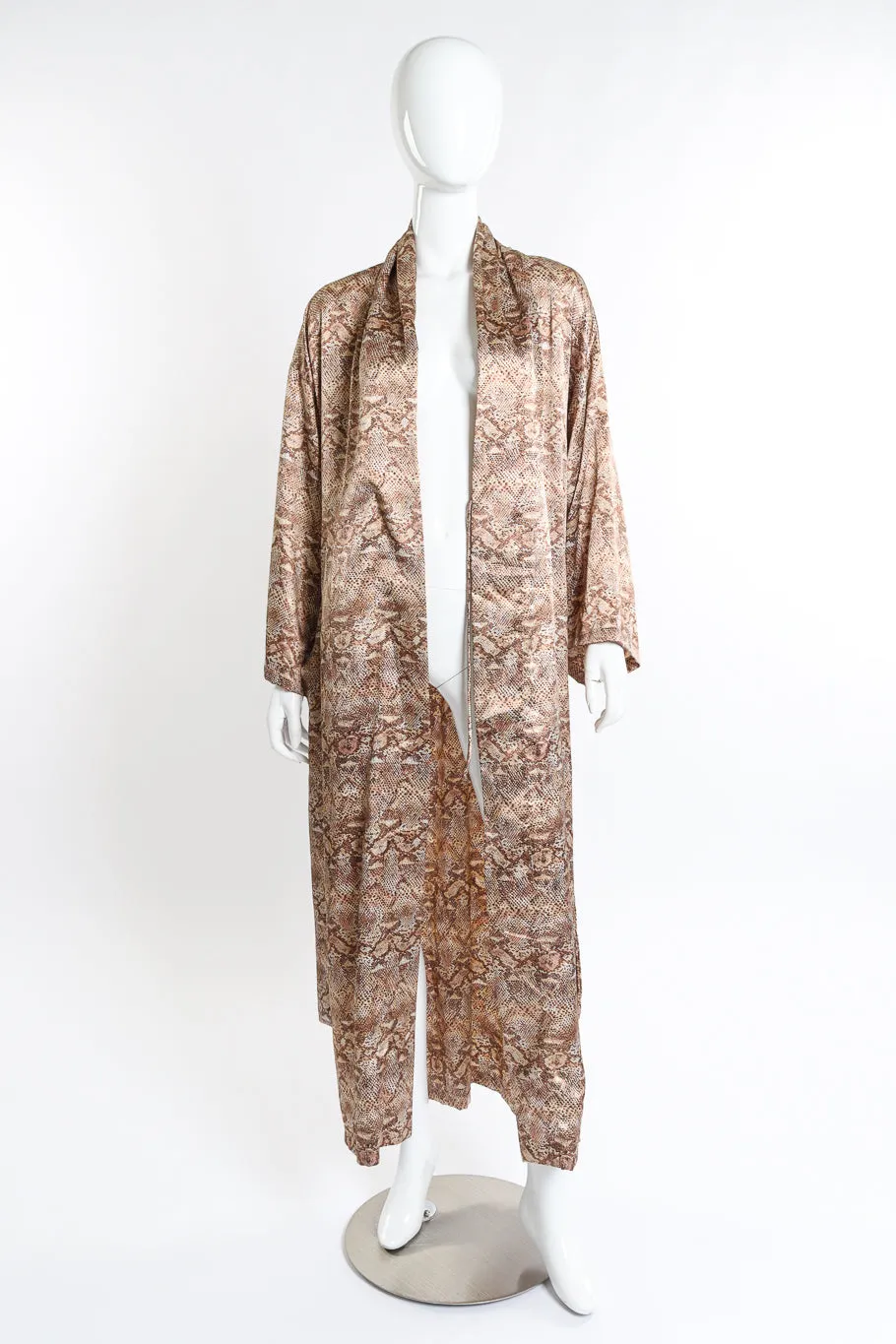 Python Print Satin Robe