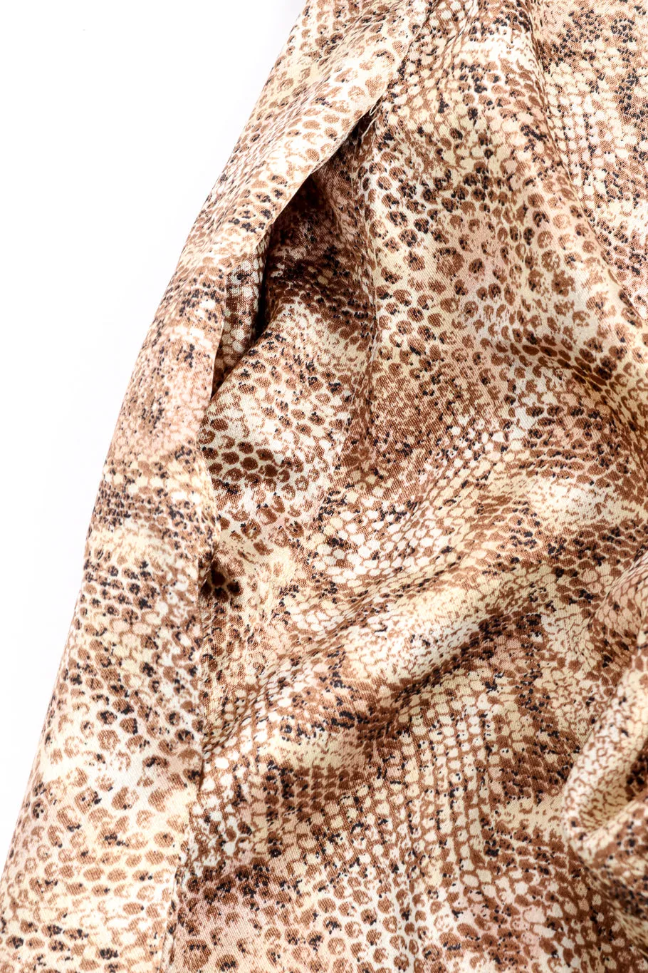 Python Print Satin Robe