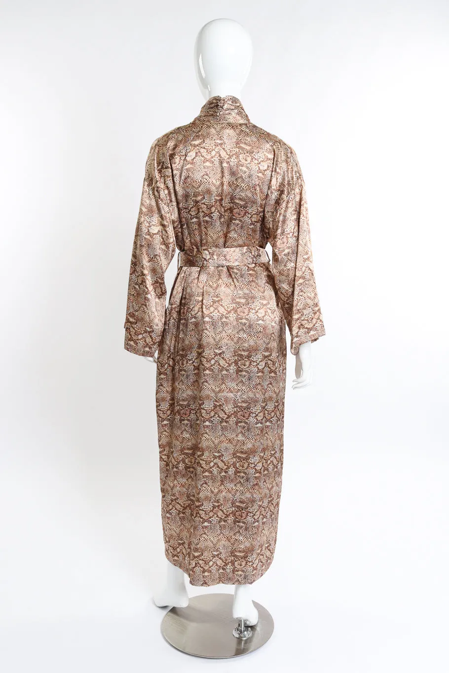 Python Print Satin Robe